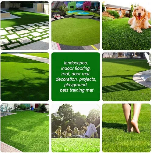 Vista 5 de Petgrow Césped Artificial de Tamaños Personalizados 1PIE X 18PIES (18 Pies Cuadrados) - Césped Sintético para Interiores y Exteriores Jardín Césped