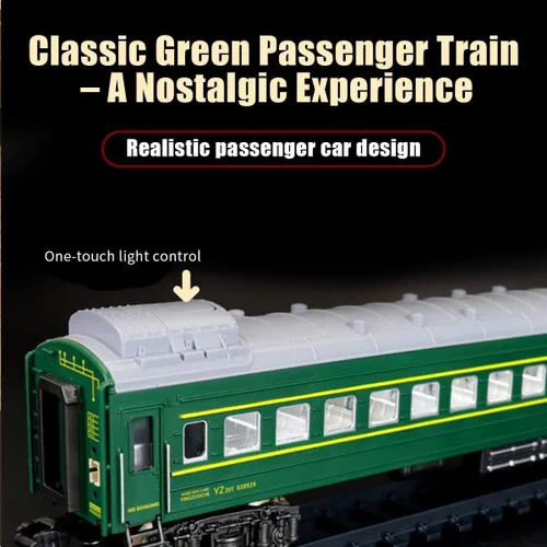 Vista 7 de Juego de tren eléctrico de Navidad a control remoto con control remoto, humo realista, luces y sonidos, modelo de locomotora de vapor con pista
