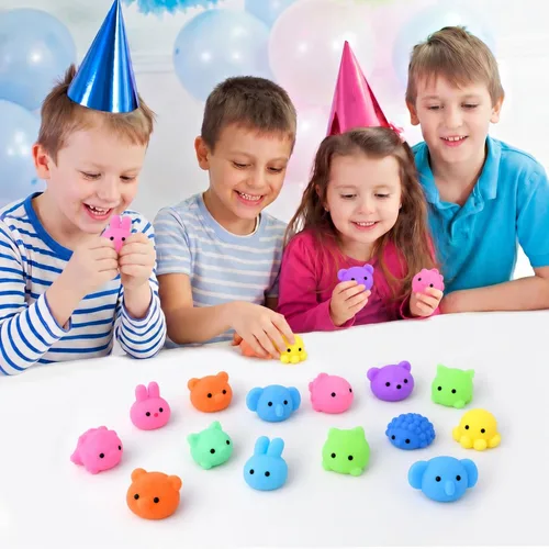 Vista 7 de Paquete de 30 juguetes esponjosos a granel, mini squishies