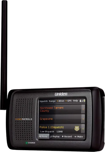 Vista 5 de Uniden HomePatrol-2 Escáner Digital de Pantalla Táctil a Color con Programación Simple, TrunkTracker V y S, A, M, E, Alerta de Emergencia/Clima