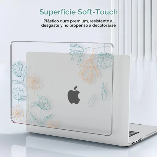 Vista 4 de B BELK Funda para MacBook Air de 13.6 pulgadas 2026-2022 M5 M4 M3 M2