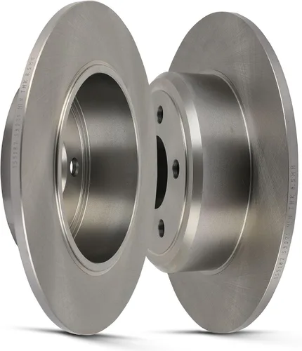 Vista 56 de SCITOO Rotores de freno traseros, 2 kits de frenos para Acura Integra 1990-2001, Honda Civic 1992-1995 1999-2000, para Civic del Sol 1993-1997, CRX