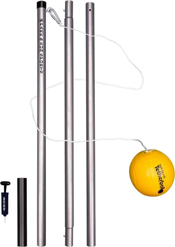 Vista 7 de Park & Sun Sports Juego de Tetherball permanente para exteriores con accesorios