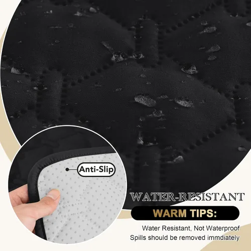 Vista 7 de Funda para Silla Cubierta para Silla Resistente al Agua Cubierta para Sofá Cubierta para Silla Lavable Respaldo de Goma Antideslizante Protector
