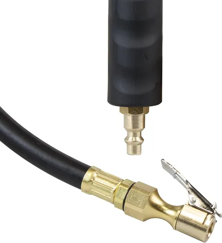 Vista 3 de Freeman Inflador de neumáticos analógico con manómetro lleno de aceite FS4ATI