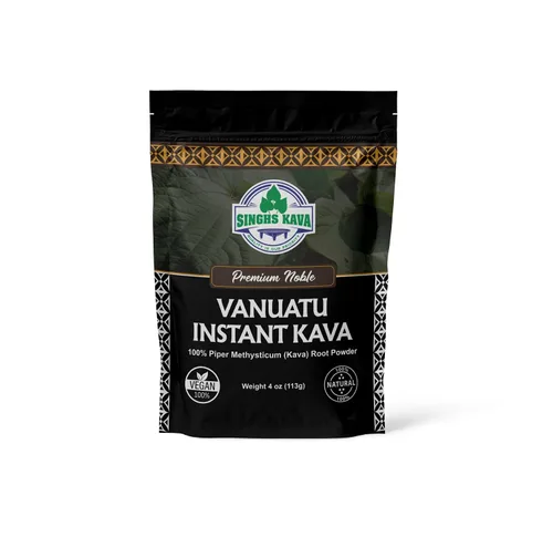 Vista 2 de Polvo de kava instantáneo micronizado, paquete de muestra (4 unidades de 4 onzas)