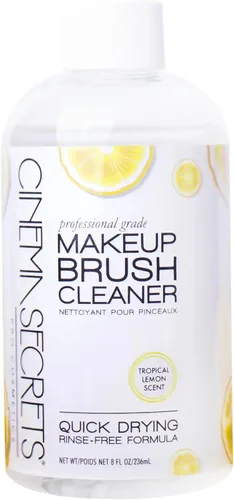 Vista 10 de Cinema Secrets Solución limpiadora de brochas de maquillaje original, limpiador profesional para brochas de maquillaje, fórmula de secado rápido