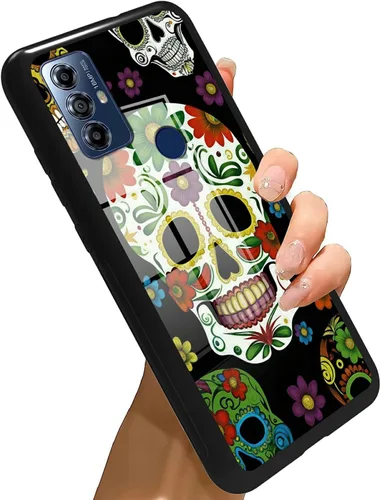 Vista 403 de Funda para Motorola Moto G Stylus 5G 2021 de vidrio templado, funda negra con diseño de mujer negra africana para mujeres y hombres, antiarañazos, a