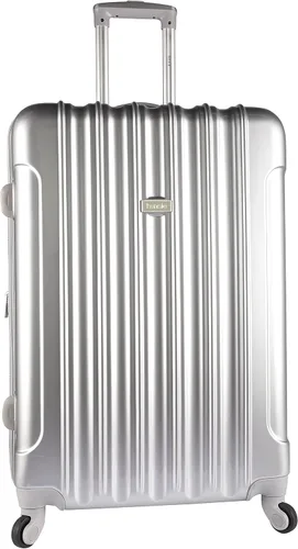 Vista 10 de Kensie Alma - Equipaje rígido con ruedas giratorias para mujer, Plateado), KN-67903-SV