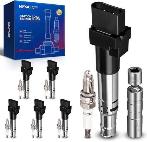 Vista 65 de Bobina de encendido KAX UF434 1 paquete Compatible con Impala, Equinox, G6, Malibu, Silverado 1500, Uplander, Torrent, Lucerne, Express 1500, Sierra