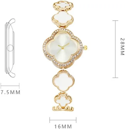 Vista 4 de Reloj de pulsera encantador de moda reloj de pulsera de cuarzo relojes de vestir