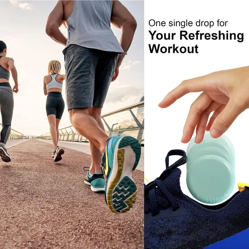 Vista 3 de OnYourLife - Bolas desodorantes naturales para zapatos, desodorantes naturales que eliminan el olor, frescura de larga duración, fragancia
