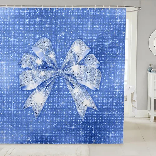 Vista 15 de Cortina de baño de flores de margarita para niños y niñas, cortina de ducha floral para decoración de baño, 72 x 72 pulgadas, retro, floral