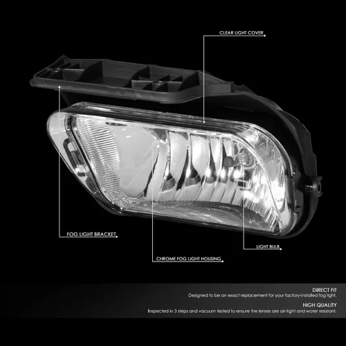 Vista 2 de Ensemble de luces antiniebla Auto Dynasty Compatible con modelos Chevy Silverado 1500 2500 3500 HD clásicos 2004-2007, reemplazo de lámpara