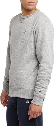 Vista 153 de Champion Sudadera de forro polar de peso medio con cuello redondo para hombre (regular o grande y alto)