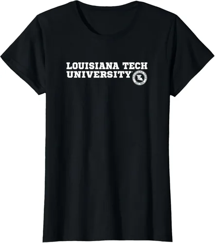 Vista 22 de Camiseta Louisiana Tech Bulldogs Block Text