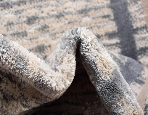 Vista 8 de Unique Loom Oasis Collection - Alfombra de área - Fuente (2 pies x 3 pies, rectangular, gris/marfil)