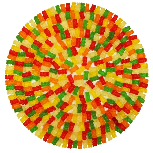 Vista 6 de FirstChoiceCandy Mini ositos de gomita, Mix Mini Cubs Gummi (1 libra (paquete de 1))