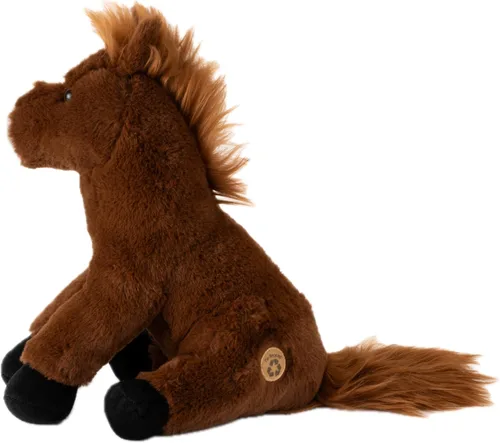 Vista 3 de The Petting Zoo Peluche de caballo de peluche, regalos para niños, animales de granja Wild Onez, juguete de peluche de caballo de 12 pulgadas