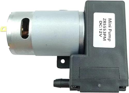 Vista 4 de 12V 10L/M -80KPa Gran Flujo de Alta Presión Mini Bomba de Aire de Vacío Bomba de Diafragma de Succión de Presión Negativa Inflador DIY Empaquetador