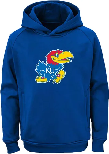 Vista 9 de NCAA Youth 8-20 Team Color Performance Primary Logo Sudadera con capucha Aburn Tigers Armada