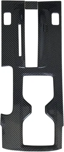 Vista 9 de ruihe Patrón de fibra de carbono para palanca de cambios de coche, panel de consola, cubierta de marco compatible con Honda Accord 2013 2014 2015