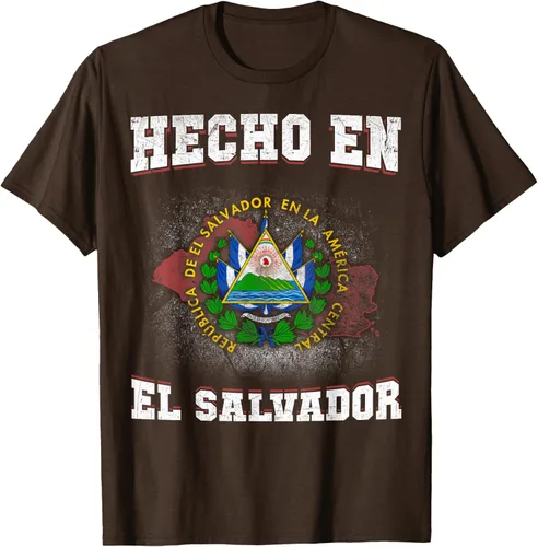 Vista 7 de Camisa de la bandera de El Salvador hecha en El Salvador