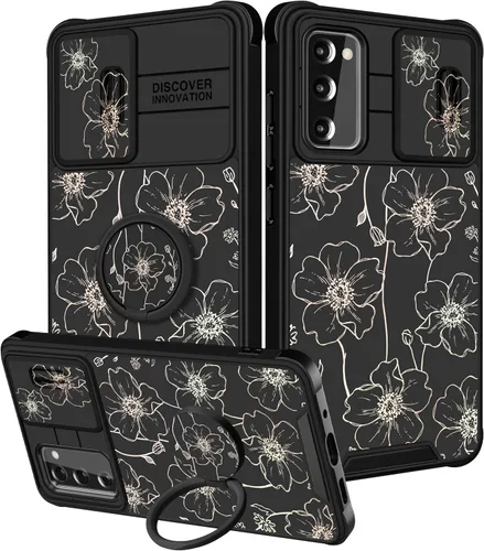 Vista 67 de Funermei para Samsung Galaxy Z Flip 4 Funda - Funda de Teléfono Bonita para Mujeres y Niñas con Mariposas Bonita Estética Femenina Diseño