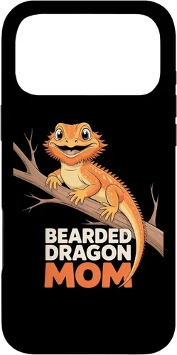 Vista 22 de Bearded Dragon Mom Reptile Parent Animal Care Fan Case for iPhone XR