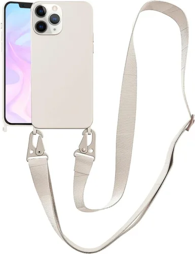 Vista 71 de Funda compatible con iPhone 8 Plus, iPhone 7 Plus/6 Plus/6S Plus con cordón, funda cruzada para iPhone con correa ajustable de silicona para iPhone