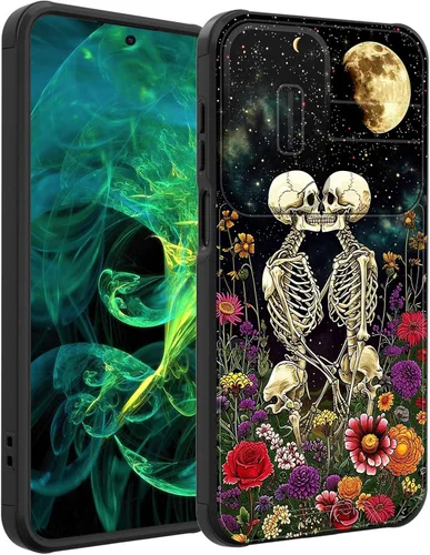 Vista 162 de Funda para Galaxy A16 5G con cubierta para cámara deslizante, resistente de doble capa, híbrida, a prueba de golpes, funda protectora resistente