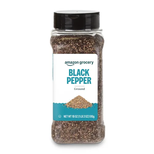 Vista 6 de Marca Amazon - Happy Belly Pimienta negra, molida, 3 onzas