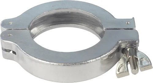 Vista 5 de HFS (R) 5 unids/paquete, KF-16 (NW-16) Juego de abrazaderas de vacío de aluminio, abrazadera de tuerca de ala rápida y anillo de centrado, con junta