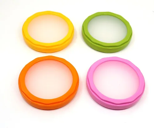 Vista 8 de Almacenamiento de cebolla y protector de aguacate, juego de 4 recipientes de silicona de doble cara para refrigerador, soporte para tomates