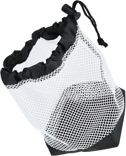 Vista 7 de Fydun Bolsa para sostener, bolsa de malla de nylon con cordón de 36 bolas titular de almacenamiento de red accesorio