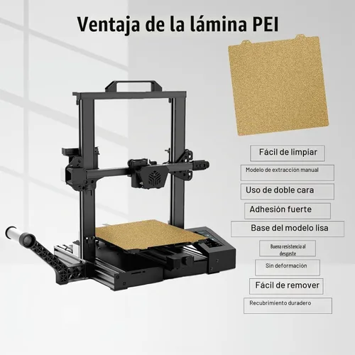 Vista 6 de Hoja PEI texturizada de doble cara, placa de impresión para impresora 3D, superficie PEI esmerilada de 220x220 mm para Anet A8 A6, Robo R2, Wanhao