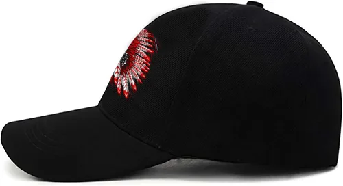 Vista 6 de Gorra de béisbol ajustable para papá, sombrero de algodón no estructurado