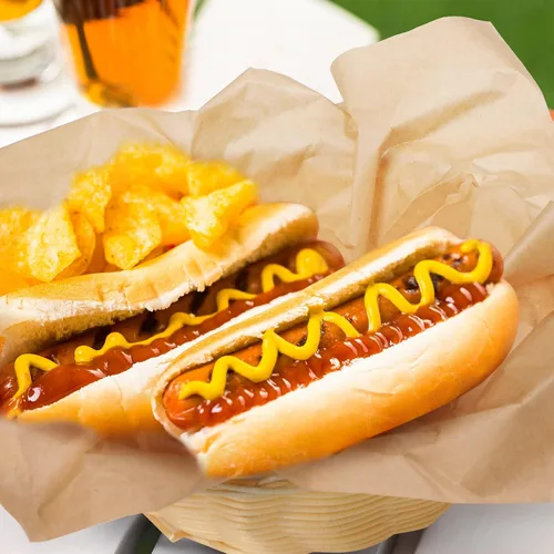 Vista 5 de Fumete Paquete de 500 hojas de papel encerado de 12 x 12 pulgadas para comida delicatessen, antiadherente, hamburguesas, hamburguesas, sándwiches