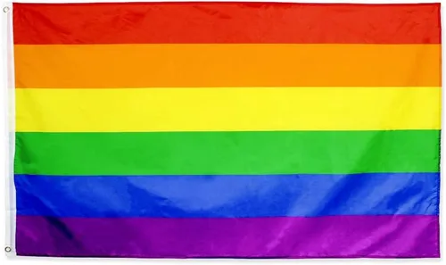 Vista 8 de Flaglink Bandera del Orgullo de Filadelfia de 3 x 5 pies – Bandera de arco iris del orgullo gay de Filadelfi