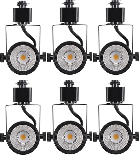 Vista 8 de CLOUDY BAY Cabezal de luz LED regulable de 8 W, CRI 90+ blanco cálido 3000 K, ángulo de inclinación ajustable, ángulo de inclinación ajustable