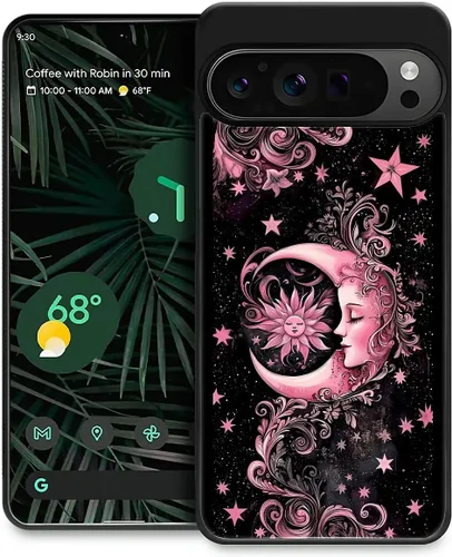 Vista 316 de Compatible con Google Pixel 4A 5G Mobile Case Creative Acrylic Back Panel Silicona Edge Case Slim Protección Especialmente para Google Pixel 4A 5G