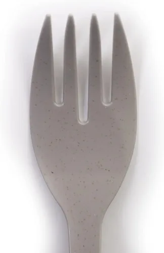 Vista 2 de Eco Fork Open Stock, a granel, juego de 12 piezas, gris, 12 tenedores Knork