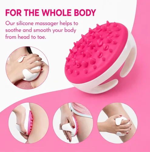 Vista 6 de Herramienta de masaje de silicona para celulitis, masajeador