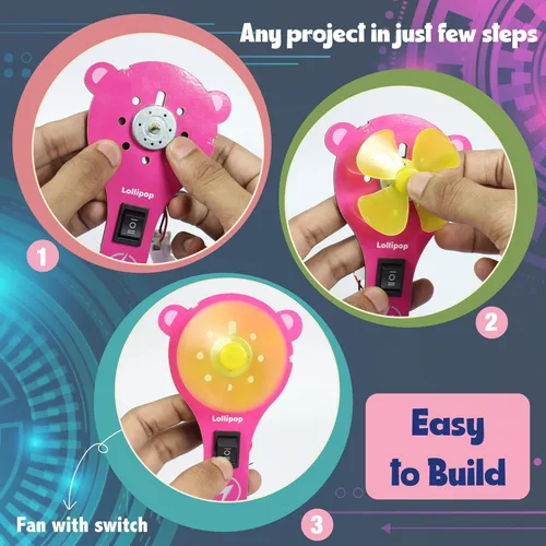 Vista 4 de Butterfly EduFields 100+ Girls Engineering Science Kit for Kids Age 8-12