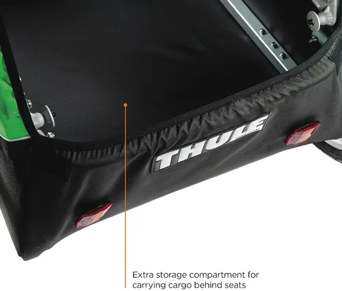 Vista 8 de Thule Cadence - Remolque de bicicleta de 2 asientos