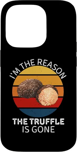 Vista 17 de Vintage I'm The Reason Truffle is Gone Food Lover Case for iPhone 16