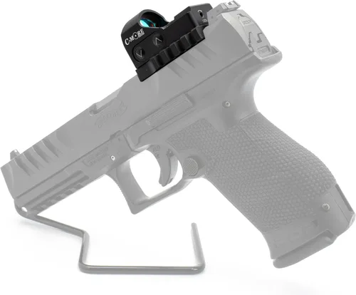 Vista 4 de Placa adaptadora Super Grip para Walther PDP V2, serie F compatible con Trijicon, Holosun, Leupold, Shield, Docter