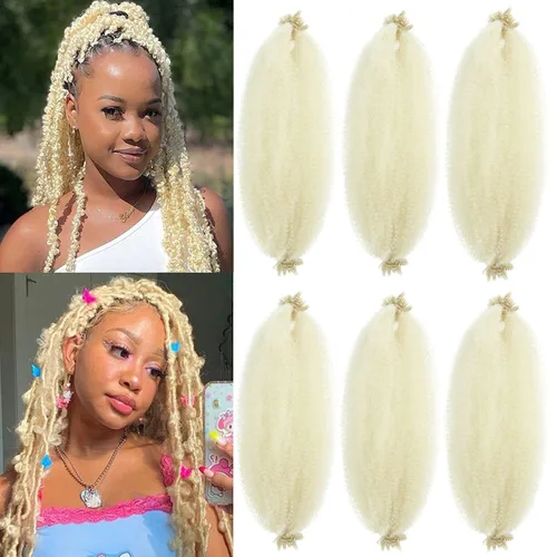 Vista 27 de Trenzas Afro Twist de 12 pulgadas - Cabello trenzado al crochet estilo Afro (12 pulgadas (Paquete de 3), 30#)