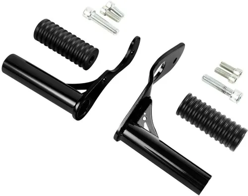 Vista 5 de Estriberas de pasajero con barra antivuelco para Harley Softail Street Bob, Low Rider y Heritage Classic 2018-2024 Control deslizante del marco