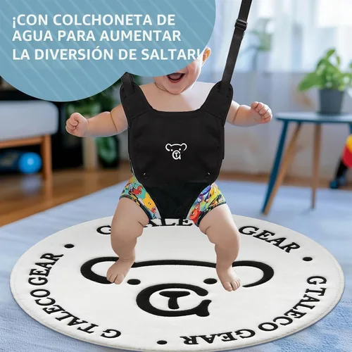 Vista 5 de G TALECO GEAR Saltador de bebé con soporte, Hamaca para bebé, Fácil de instalar, Ejercicio para bebés activos, Adecuado para interior y exterior